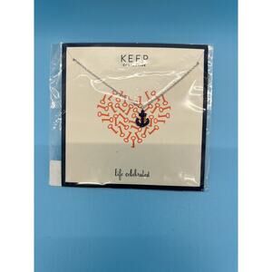 Stella and Dot Pave Anchor Necklace